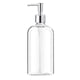 thumbnail image 1 of Dispensador de jabón Dispensador de jabón de vidrio transparente con bomba Dispensador de líquido rellenable de 16 para kit de baño Color transparente, Color transparente, 1 of 5