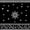 Black, variant on Homewish Vintage Boho Sun Moon Bed Sheets,Night Starry Sky Full Size Sheets,Black White,4pcs,1 Flat Sheet, 1 Fitted Sheet and 2 Pillowcases