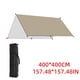 thumbnail image 5 of Isvgxsz Clearance Portable Multifunctional Outdoor Camping Traveling Awning Backpacking Tarp Sunshade Lightweight UV Protection and PU 3000mm Waterproof Rain Fly Tarp Shelter, 5 of 8