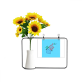 thumbnail image 1 of Función de fórmulas de área de longitud de lado Tarjeta de bendición de jarrón de girasol artificial, 1 of 3