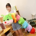 thumbnail image 5 of Rainbow Caterpillar Stuffed Animal Plush Pillow - Giant Soft Hugging Toy for Kids, Babies, Boys & Girls, Big Cuddly Gift (27.5inch/70cm), 5 of 5