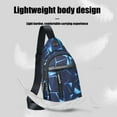 thumbnail image 7 of CQCYD under $5 Anti Theft Crossbody Bag Sling Multi-Layer Backpack Bag Travel Hiking Backpack Chest Bag With Front Pocket USB Charging Port Lightweight Casual Shoulder Bag, 7 of 7