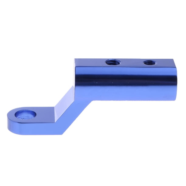 Adaptadores extensores de elevadores de montaje de espejo azul universales adecuados para motocicleta Zulema Elevador de montaje de espejo de motocicleta