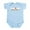 Sky Blue, variant on CafePress - I Love SPREADSHEETS Infant Bodysuit - Baby Light Bodysuit, Size Newborn - 24 Months