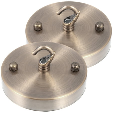 

2 Pcs Ceiling Lamp Base Pendant Light Kit Chandelier Canopy Fixture Mounting Bracket