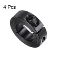 thumbnail image 3 of Uxcell 4pcs Shaft Collar 1" Bore 1-3/4" OD 1/2" Width Single Split Axle Clamp-On Collar with Set Screw, 3 of 5