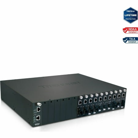 UPC: 0710931504019 | TRENDnet TFC-1600 16 Slots Chassis System for Fiber Converter