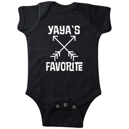 

Inktastic Yayas Favorite Grandson Gift Gift Baby Boy or Baby Girl Bodysuit