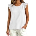 thumbnail image 4 of Tank Tops for Women Low Cut Sleeveless Muscle T Shirt Summer Glow Up Clothes, 4 of 6
