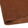 thumbnail image 5 of Soft Suede Leather Skin Square for Craft Hobby DIY Gift Leather Pieces 1.5MM  / Red Brown, 5 of 6