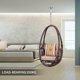 thumbnail image 5 of Ceiling Hook, Ceiling Mount Suspension Trainer Suspension Kit for Hanging Chair, Hammock, Sling Trainer, Punching Bag, Yoga, 5 of 5