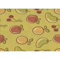 thumbnail image 1 of Ahgly Company Machine Washable Indoor Rectangle Transitional Bright Gold Yellow Area Rugs, 2' x 5', 1 of 7