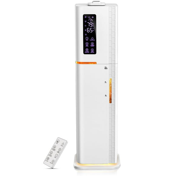 Humidificador let'me HQ-JS2325WE, 10 L, vapor frío/caliente, 500 ml/h
