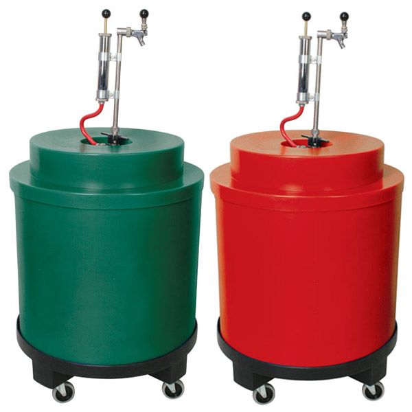 super cooler for kegs of beer