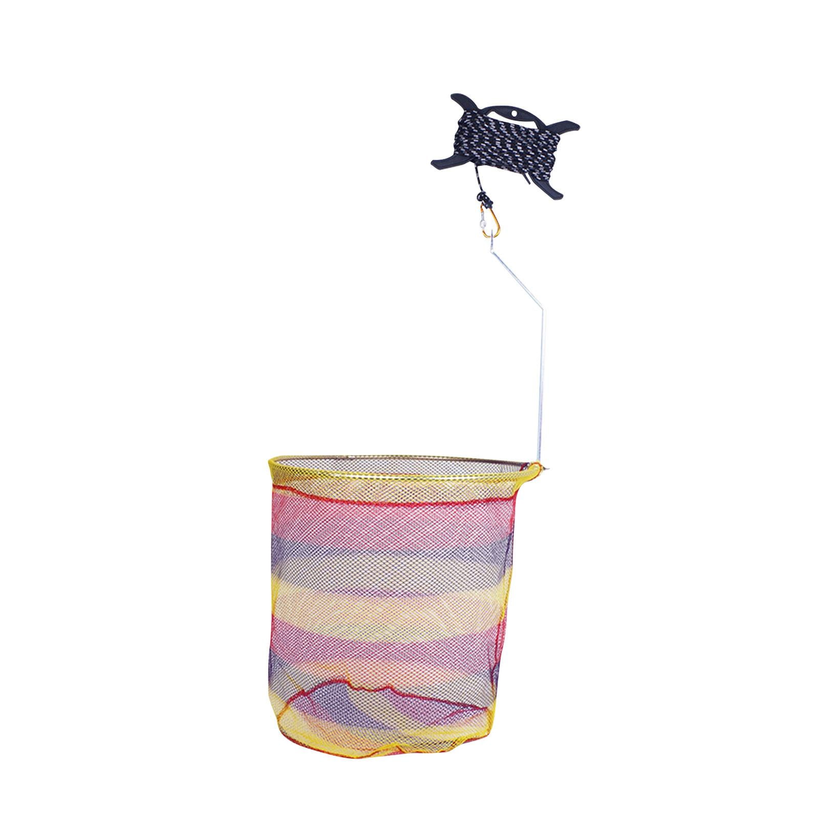 Wswqop Fly Fishing Net Fish Basket Fishing Netting Decor Fishing Landing Nets Head 50cm