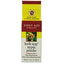 Kwik Stop Styptic Powder 1.5 oz. - Quick Bleeding Stopper for Dogs ...