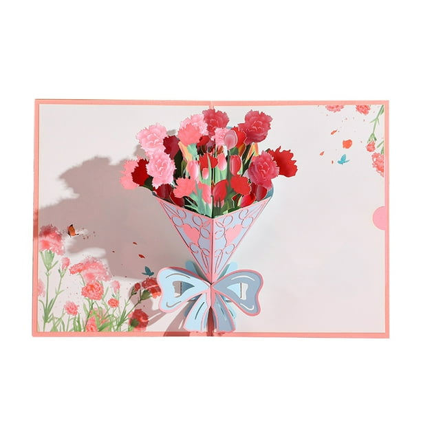 Tarjeta del día de la madre, tarjetas de felicitación 3D, para mamá, abuela, hija, esposa, hermana, regalo para mamá Zhivalor BST2000893-4