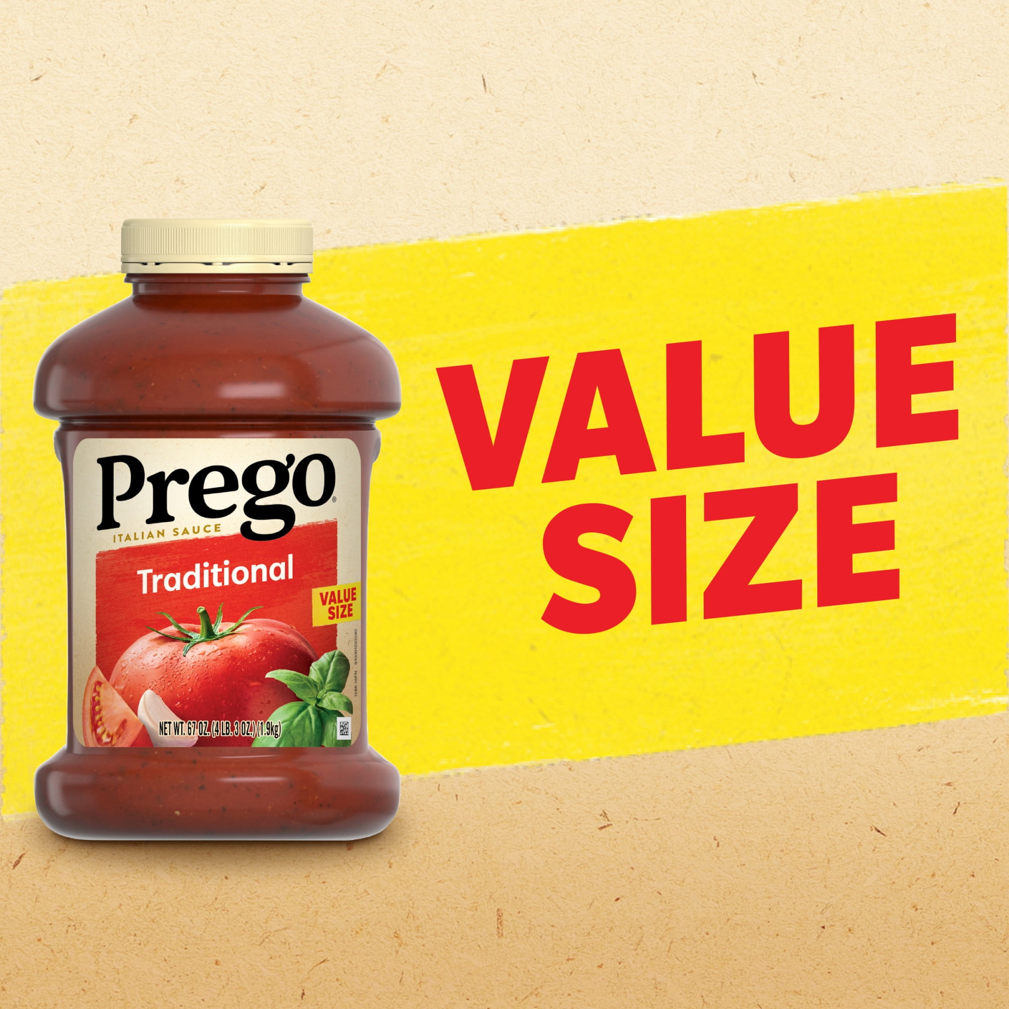 Prego® Traditional Pasta Sauce Value Size, 67 oz - Food 4 Less