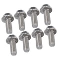 thumbnail image 3 of 20 pernos de tornillo M10x1.5 Perno de cabeza hexagonal con brida de acero inoxidable A2-70 con junta DIN6921M10x25, 3 of 9