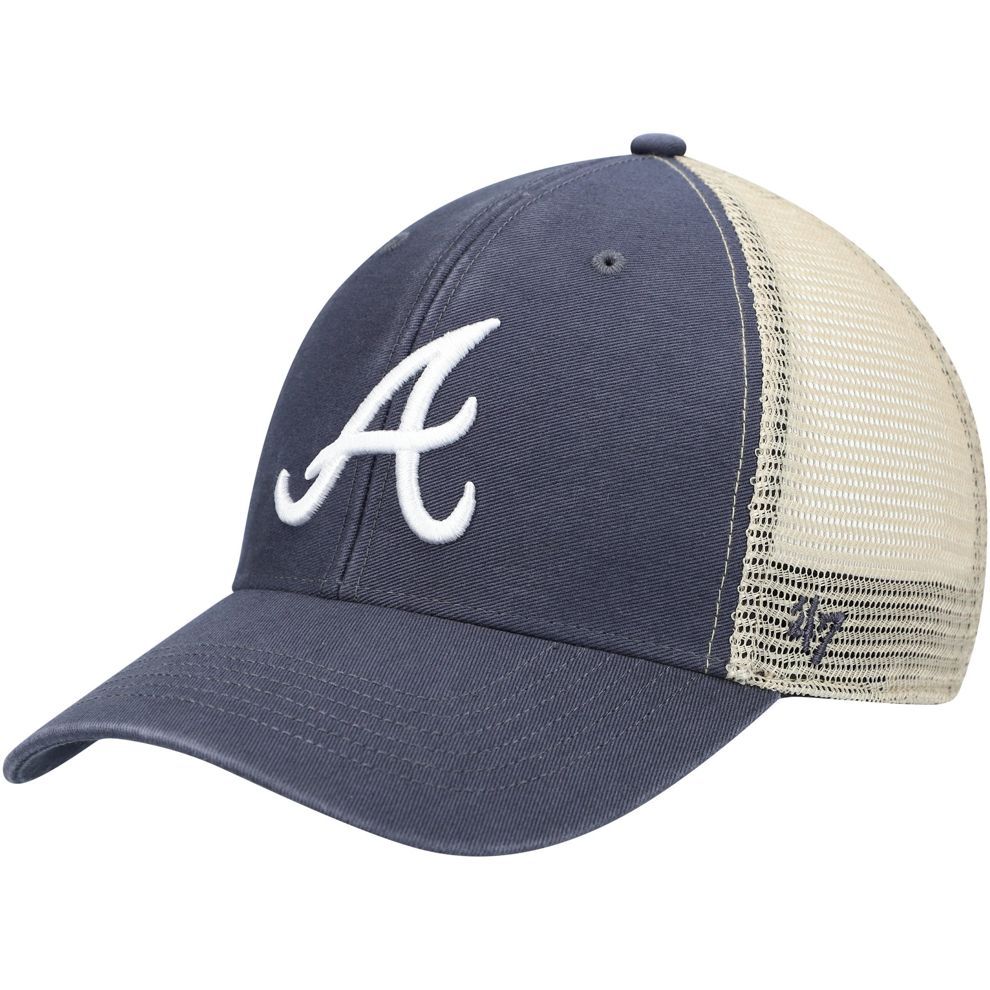 Men's '47 Navy/Natural Atlanta Braves 