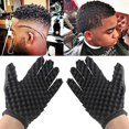 thumbnail image 4 of Hair Curl Sponge Gloves Kit 2Pcs Gloves 1PC Sponge for Hair Twist Curl Locks, 4 of 9
