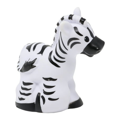 Replacement Part for Collectible Fisher-Price Little People Noah's Ark, Safari, Jungle or Zoo Playset BGN50 - Replacement Black and White Zebra Figure