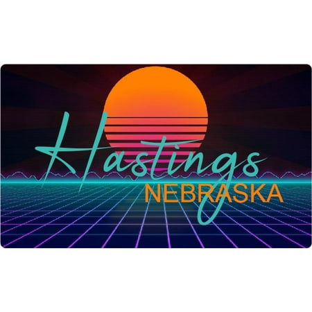

Frontenac Minnesota 4 X 2.25-Inch Fridge Magnet Retro Neon Design