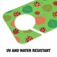 thumbnail image 3 of Lots of Ladybugs and Leaves Pattern Plastic Door Knob Hanger Sign, 3 of 6