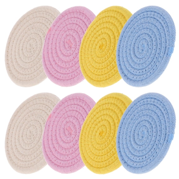 UPOUART 8-Piece Dining Table Placemats Set, Kitchen Mats in Assorted Colors for Home and Dining Room Decor