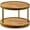 Acacia Two Tier, variant on 16" Acacia Wood Lazy Susan Organizer Kitchen Turntable for Cabinet Pantry Table Organization