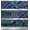 Blue, variant on Soimoi Poly Georgette Fabric Stripe & Mandala Kaleidoscope Print Fabric by Yard 42 Inch Wide