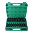 thumbnail image 1 of 20PCS 1/2 Inch Electric Wrench Accessory Set Steel Sleeve Set Household Multifunctional Practical Sleeve Set with Storage Box, 1 of 7