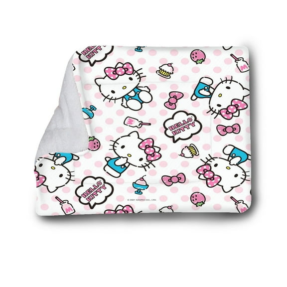 Hello kitty Warming Cat Bed Cat Dog Mat 14x18 Inch Extra Warm Thermal Pet Pad for Indoor Outdoor Pets Non-Slip Bottom Washable