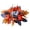 E, variant on DefiDgd Faux Maple Leaf Candle Ring Wreath,Fall Decorative Floral Candle Holder Ring for Thanksgiving Halloween Dining Table Centerpiece Mantel Farmhouse Home Party Decor(B)