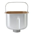 thumbnail image 1 of Bread Machine Baking Bucket, Easy Cleaning High Strength Stainless Steel Bread Machine Inner Pot  for Commercial Bakeries, 1 of 7