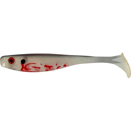 Big Bite 35SWTM-12 Suicide Shad Soft Swimbait 3 1/2 Bleeding