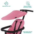 thumbnail image 5 of Dream On Me Coast Rider Stroller Canopy for Dream On Me Coast Rider Stroller, Pink, 5 of 5