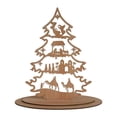 thumbnail image 2 of Cartel de Mesa Navideño Ornamental Letrero Rústico de Madera para Decorar La Mesa Centro de Mesa para Fiestas Y Salón Adecuado para Regalo Decoración Estilo F, 2 of 8