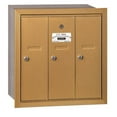 Salsbury Industries 3503ZRP Vertical Mailbox 3 Doors Bronze