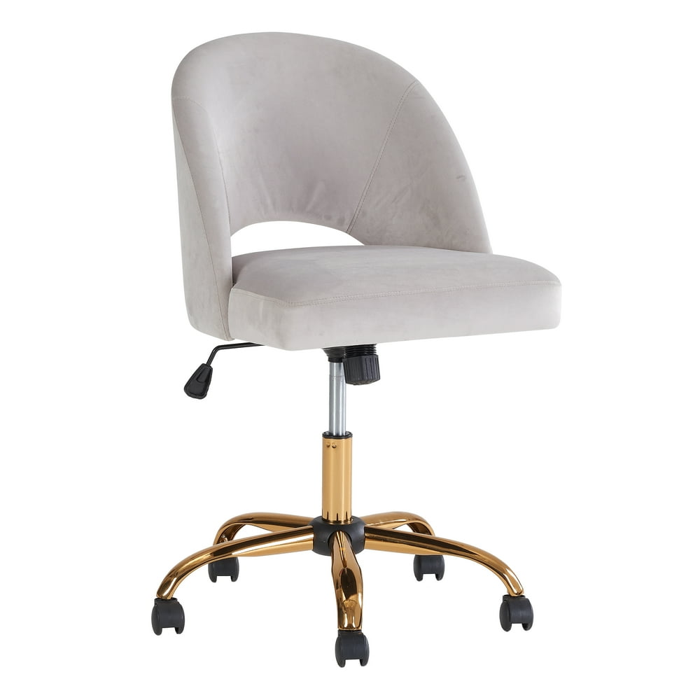 Better Homes & Gardens Velvet Office Desk Chair, Multiple Colors