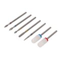 thumbnail image 4 of Juego de brocas para uñas, 7 Uds., cerámica de alta dureza, acero de tungsteno, esmalte de uñas en Gel, broca para manicura, 4 of 14