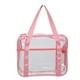 thumbnail image 2 of Bolsa de maquillaje transparente BuyWeek bolsa de artículos de tocador de viaje grande PVC, 2 of 14