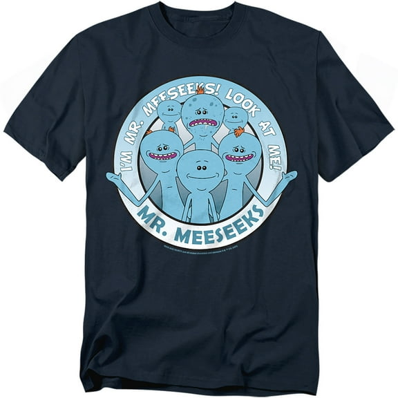 Rick And Morty T-Shirt Mr Meeseeks Unisex Graphic Tee For Men & Women