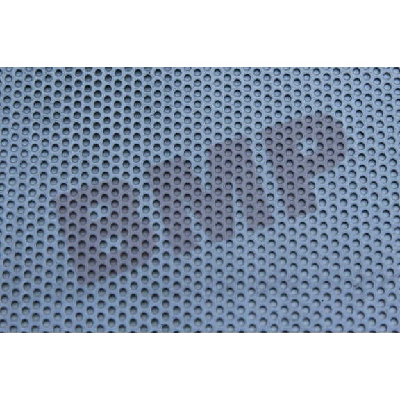 304 Stainless steel perforated sheet .040" x 24" x 36" - 1/8 holes 0600104