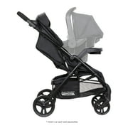 Baby Trend Passport Carriage Stroller with Privacy Net, Ultra Black