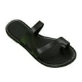 thumbnail image 6 of AXXD Women Black Sandals New Summer Flat Shoes Casual Slip-Toe Sandals Clip Toe, 6 of 6