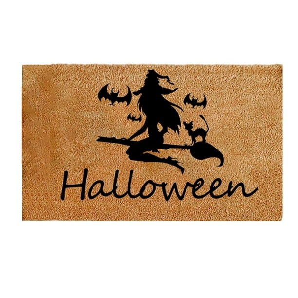Bienvenida, Felpudo Antideslizante Para Puerta, Felpudo De Entrada De Halloween Para Decoración Interior Y Exterior Advancent HA044324-02
