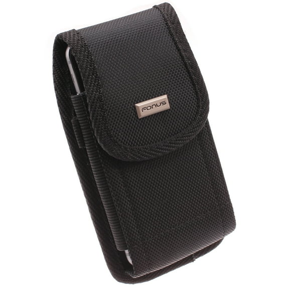 Rugged Phone Case Belt Clip for Samsung Galaxy A10e Model - Holster Canvas Cover Pouch Carry Protective