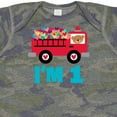 thumbnail image 4 of Inktastic 1st Birthday Fire Truck Boys or Girls Baby Bodysuit, 4 of 5