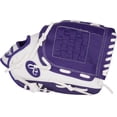 thumbnail image 2 of Guante de béisbol Rawlings Players Series Youth, 25 cm, morado, RH, 2 of 5